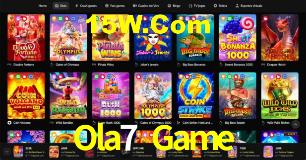 Sinta a adrenalina dos jogos de cassino com Ola7 Game